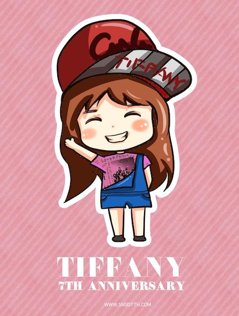SNSD7th's tweet photo. Tiffany #소녀시대7주년축하해 #9irlsGenera7ion http://t.co/e0hzPBOAYm