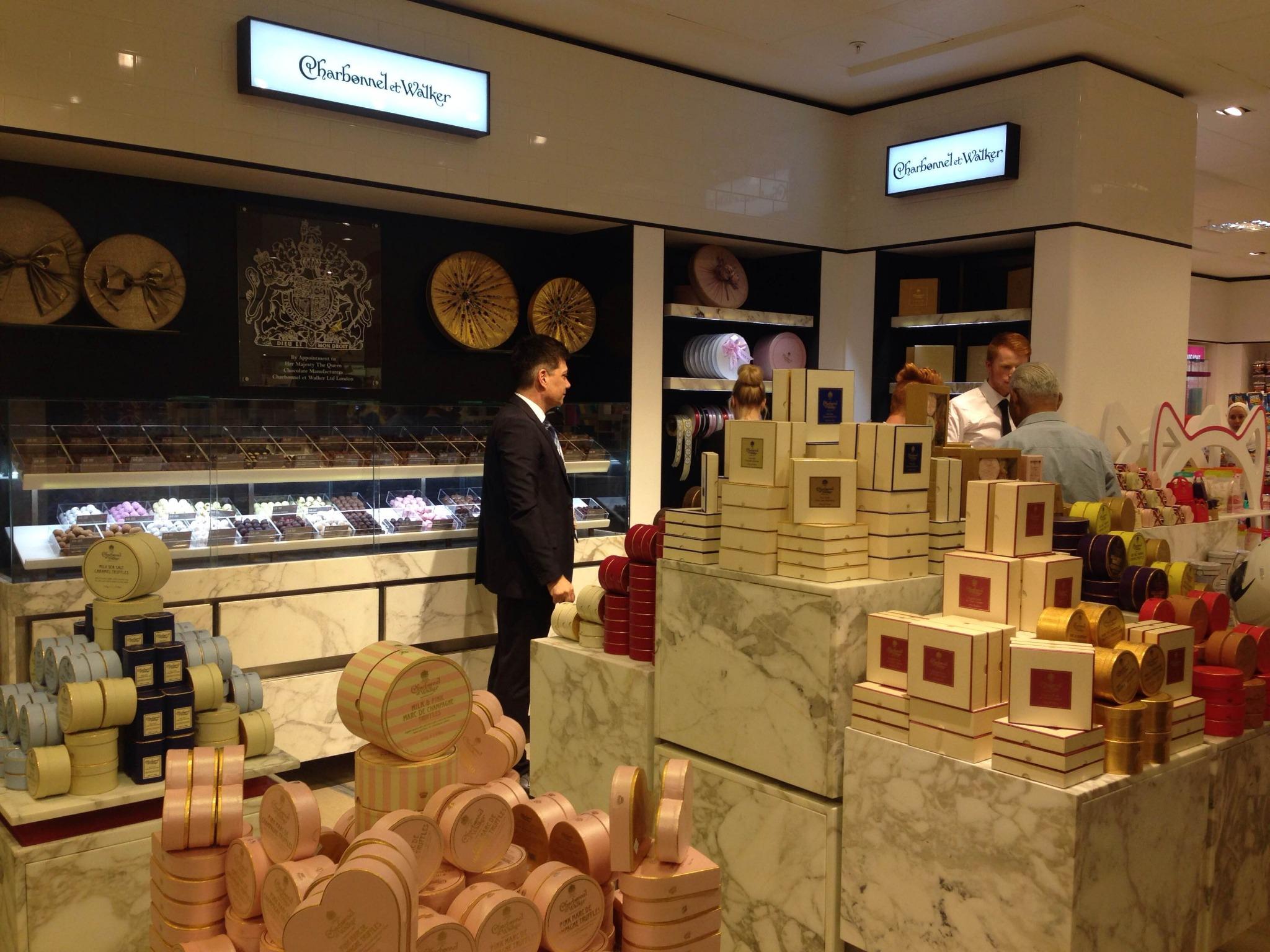 Selfridges Food on Twitter "So excited to see the fabulous Charbonnel