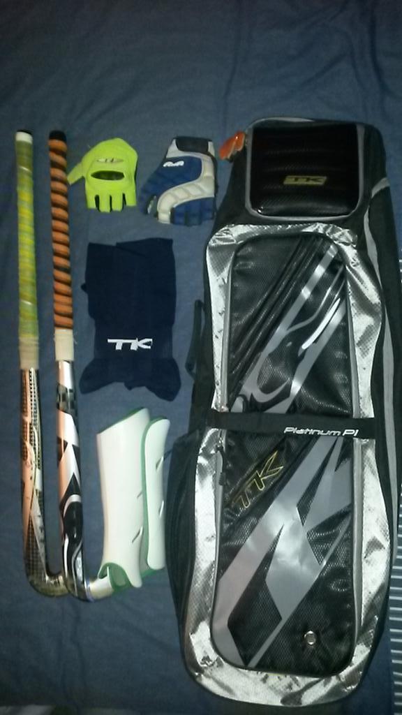 Thank you <a href="/TKhockeySA/">TK Hockey SA</a> for stocking me up with the best equipment around! Quality brand! #TK #JustSayTK <a href="/TK_Hockey/">TK Hockey Equipment</a>