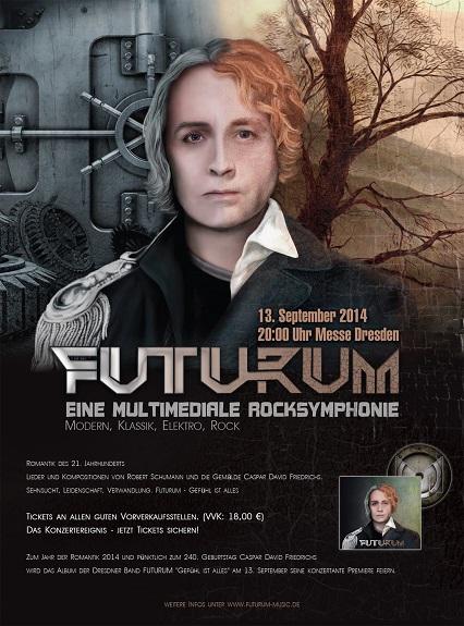 <a href="/FuturumMusic/">FUTURUM</a> - Romantik des 21. Jahrhunderts! - Live am 13. September in der MESSE Dresden...