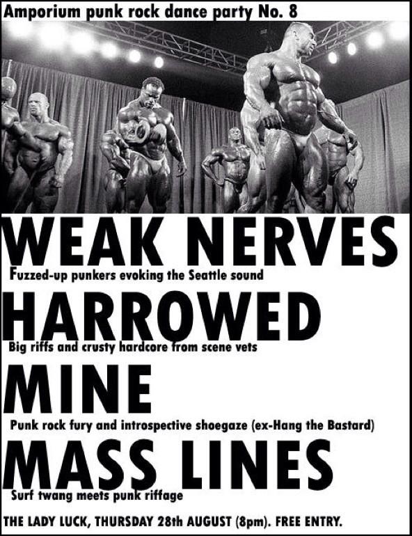 We are playing Canterbury August 28th with the great <a href="/masslines/">masslines</a> <a href="/minecult/">MINE</a> &amp; <a href="/WEAKNERVES/">WEAK NERVES</a>