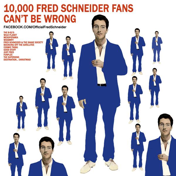 10,000 Fred Schneider Fans Can't Be Wrong facebook.com/OfficialFredSc… #fredschneider #theb52s #thesuperions