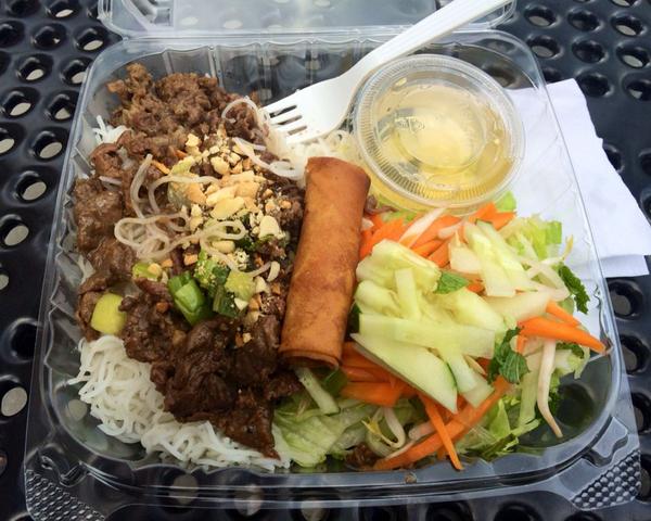 wheresnasty's tweet image. The #6 with crispy spring roll at @LotusPepper is official @EatingInRI -
