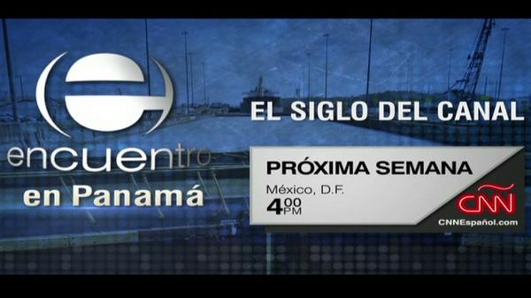 #Encuentro visita #Panamá para conmemorar los 100 años del Canal. cnn.it/WXqBkx <a href="/camilocnn/">Camilo Egaña</a> #SigloDelCanal