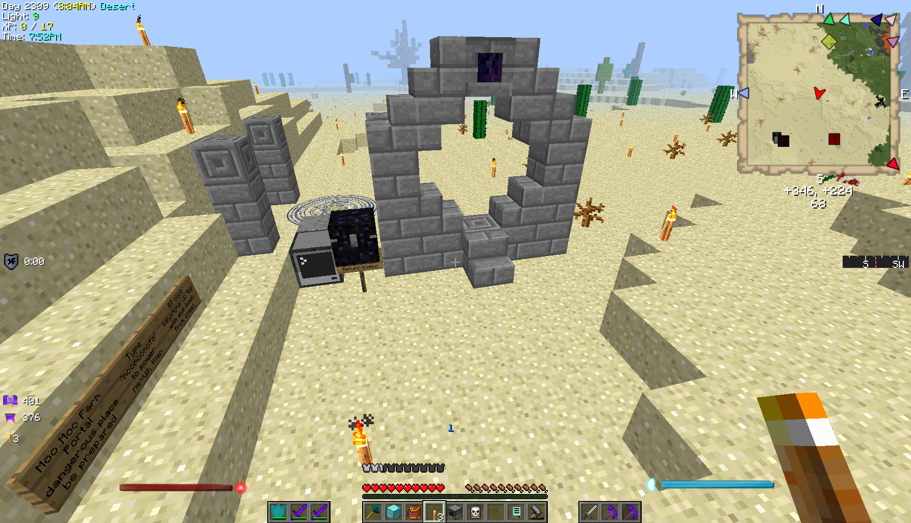 Illhunter Add Ars Magica 2 Moo Moo Farm Portal Near Nether Portal At Spawn On Malaga With Starpack Http T Co Cfqqgct5ts