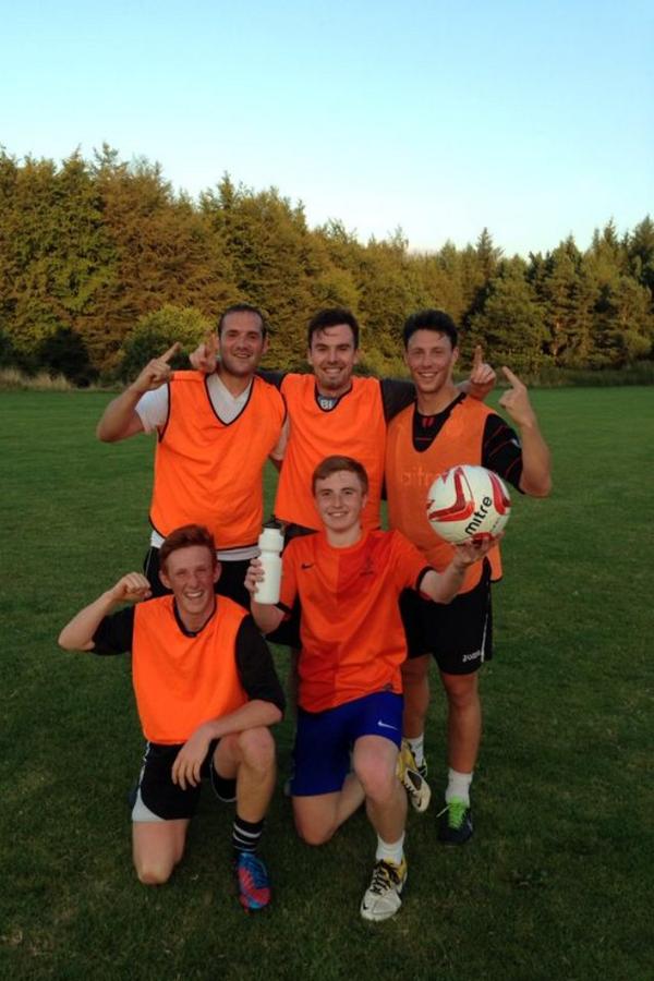 Shelley training 5aside team winners tonight