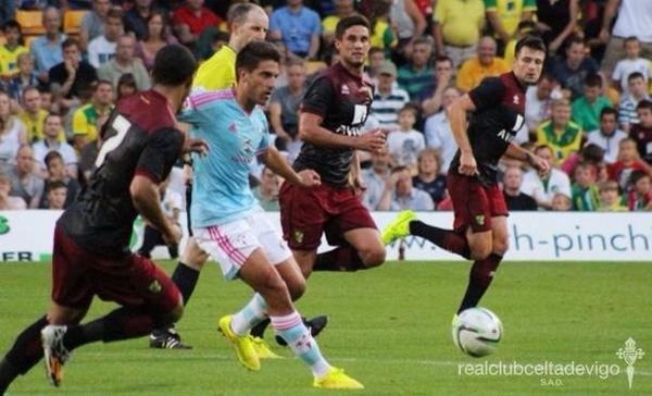 Sesion terminada, ahora a descansar para el partido de mañana vs Burnley! #Celta #Pretemporada ⚽️⚽️
