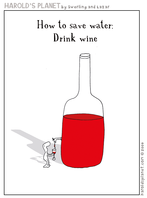 ReverseWineSnob's tweet photo. How to save water? Drink #wine!
#winelover http://t.co/SHyX8AwlHB