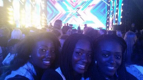 At Wembley Xfactor 😎🙌