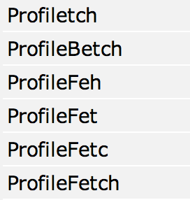 mattjama's tweet photo. Profile, betch. Analytics event name scrambling c/o @FlurryMobile http://t.co/Ac3O9OjVRo