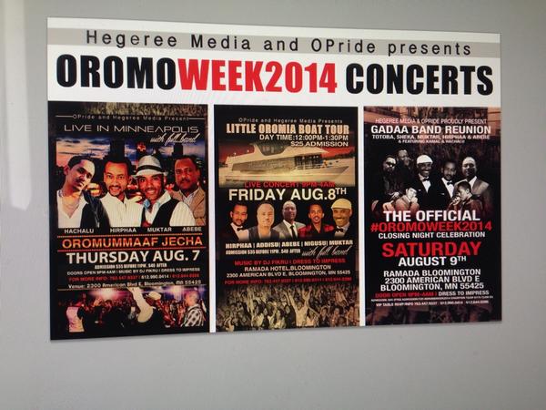 BigZpro's tweet photo. #OromoWeek2014 #Oromo concerts with Hachalu, Muktar, Hirpha, Sheka, Kamal, Addisu, Nigusu, Abebe and Totoba. http://t.co/nXzK1XyAmS
