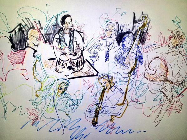 theartdontstop's tweet image. The  @silkroadproject  plays at @ProjectZeroHGSE #passiondrivenlearning institute.