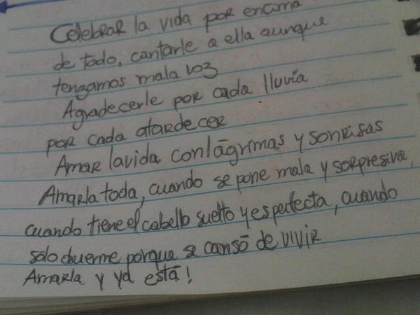 begi_more's tweet photo. Celebrar la vida dsps d todo. http://t.co/uCm1iVywor