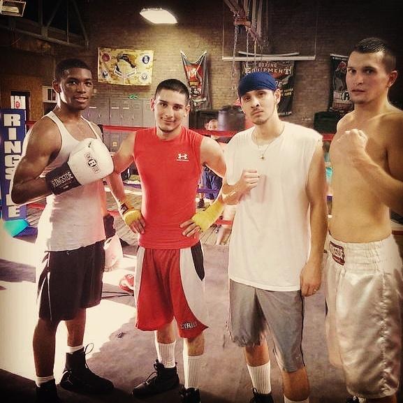 TSpears's tweet photo. #FF @FidelBoxeo &amp; @SenorRollando ~two guys about to blow up the #KCBoxing scene (Pictured w/ @DCOV_TC &amp; @CoachNeil111)http://t.co/MyEHdOWuow