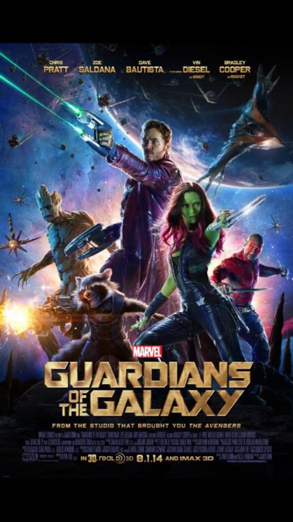 That1MovieGuy's tweet photo. #GuardiansOfTheGalaxy great action great plot 9/10 for sure. Only had a few problems with it cuz imma bitch http://t.co/dgArJbZnQ6