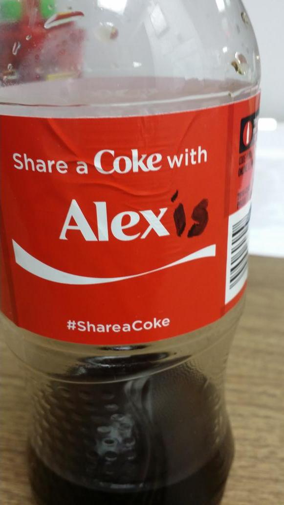 Twiterpated211's tweet photo. #nailedit #ShareaCoke #alexis http://t.co/bz1gOPxd4j