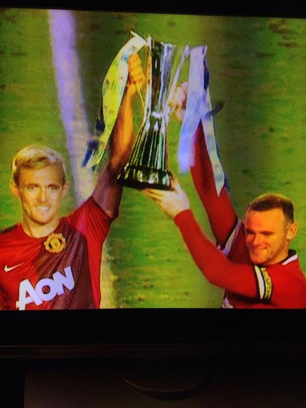 scottpreece1974's tweet image. Got up early to watch United smash the scum to win champions cup wat a way to start a day shift! #differentteam #lvg