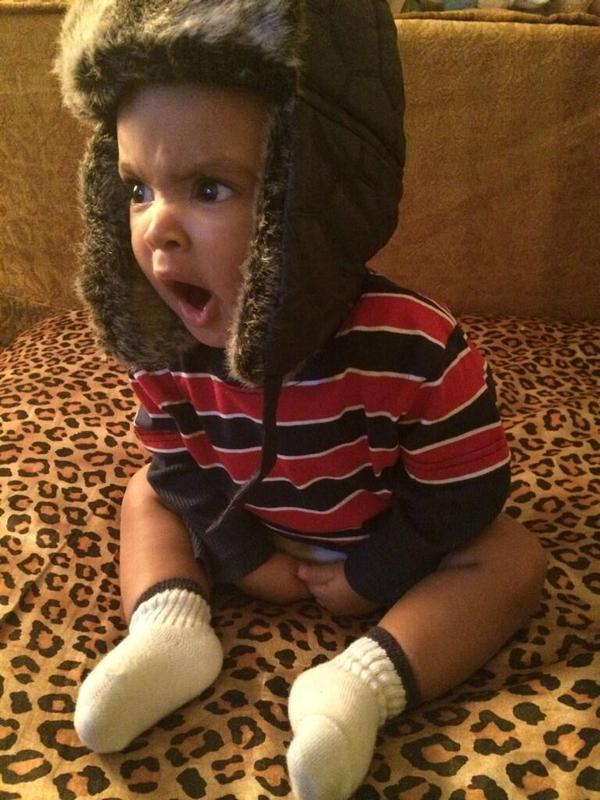 TasteBaddies's tweet photo. He's too cute 😍 - http://t.co/BVkdT9KqzM