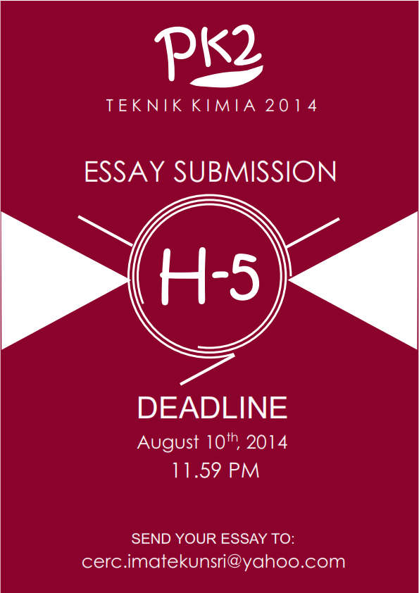 TKUnsri2014's tweet photo. Ayo bagi yg MaBa Tekim 2014, segera selesaikan essaynya ya :) >>"@andiikaptra: Sekilas info @TKUnsri2014 http://t.co/RQwM2SF3eJ"