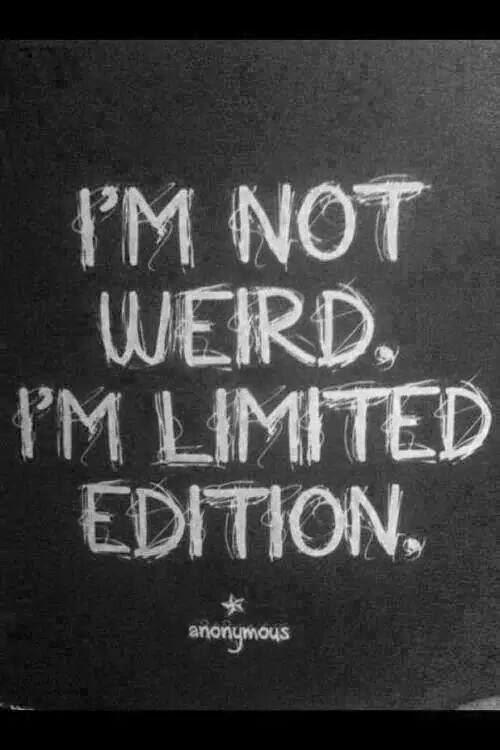 LivingUV's tweet photo. RT if you bask in your weirdness. http://t.co/RgL1osYed8