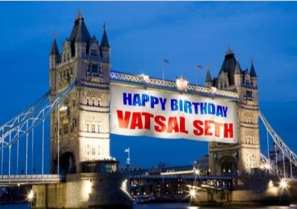 Happy Birthday Vatsal Seth !!! We luv you        