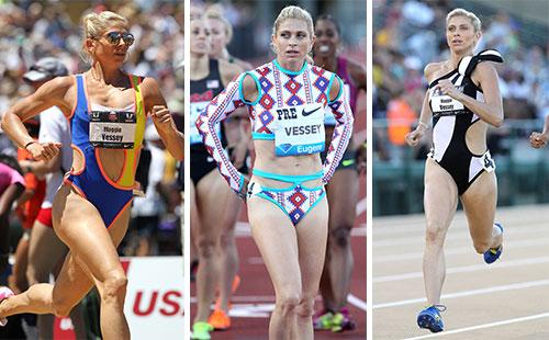 runnersworld's tweet photo. PHOTOS: @maggievessey is blending her passion for fashion and running to rebrand herself: http://t.co/5OSp8Bdfou http://t.co/OM5DKnerQn
