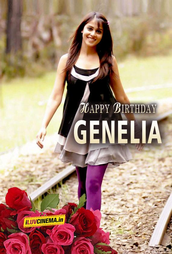 HAPPY BIRTHDAY TO GENELIA DSOUZA 