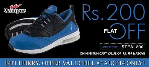 campus shoes rs 999