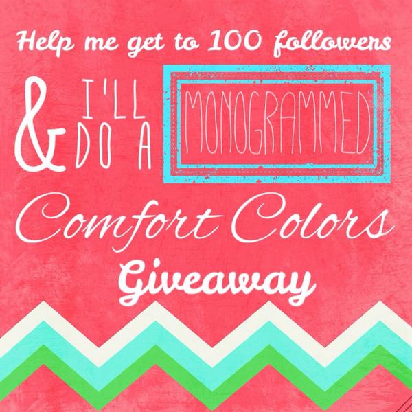 paisleygiraffe's tweet image. Only 9 more followers to go before the monogrammed Comfort Colors giveaway! Help me out &amp;amp; RT to spread the love 💕🎀