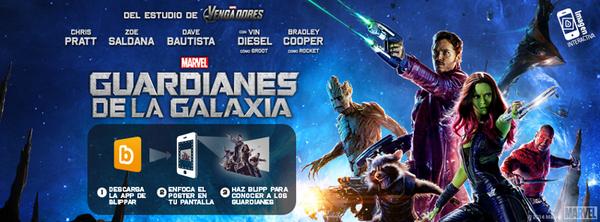 MarvelSpain's tweet photo. Descarga, enfoca… ¡Conoce a los Guardianes de la Galaxia con la nueva app de @blippar ! http://t.co/qOGgu3dREr