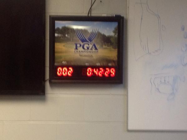chuckbturf's tweet photo. Coming to you live from VGC. The countdown continues to the 2014 PGA Championship. http://t.co/seK37KZGea