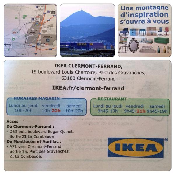 Demain à lieu l'ouverture du 30ème <a href="/IKEA_France/">IKEA France</a> à 10h à <a href="/ClermontFd/">Clermont-Ferrand</a> en <a href="/RegionAuvergne/">Антон Савватин</a> !!! #IKEA Conseils pratiques :