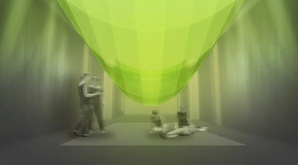 #Mattress Factory 2015 #tensile #catenary #art #architecture #algae #bioreactor installation WIP