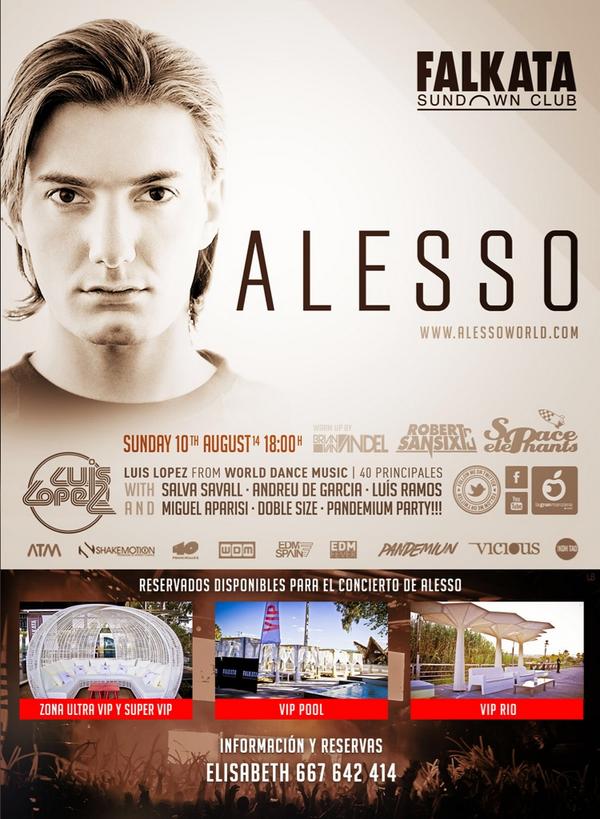 Por fin el 31 ANIVERSARIO @falkatagandia -Viernes #FlowerPower -Sábado #OleFest -Domingo #Alesso