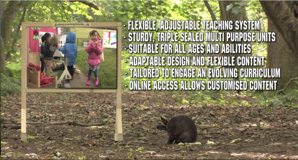 Want to know more about the Learning Outside system? Then watch this video.. learningoutside.co.uk