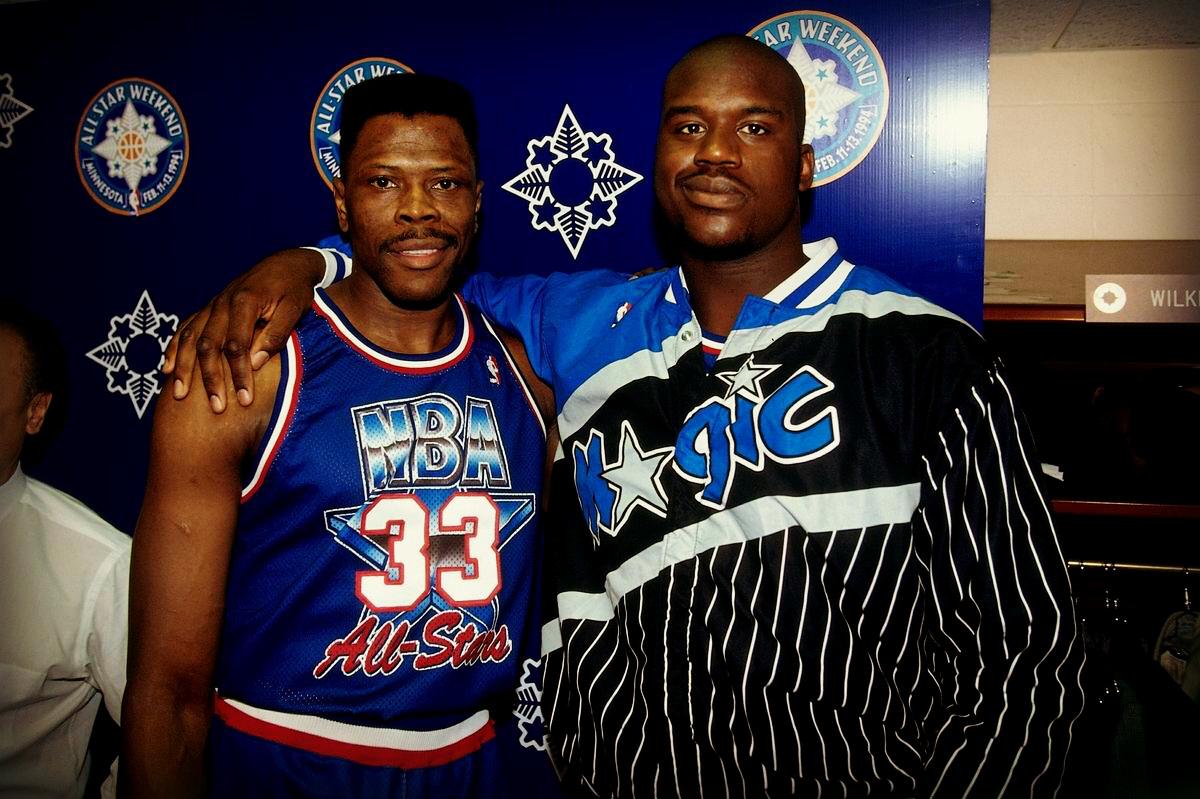 Happy birthday to one of the all-time greats, Patrick Ewing! Heres a throwback pic from the 1994 All-Star Game 