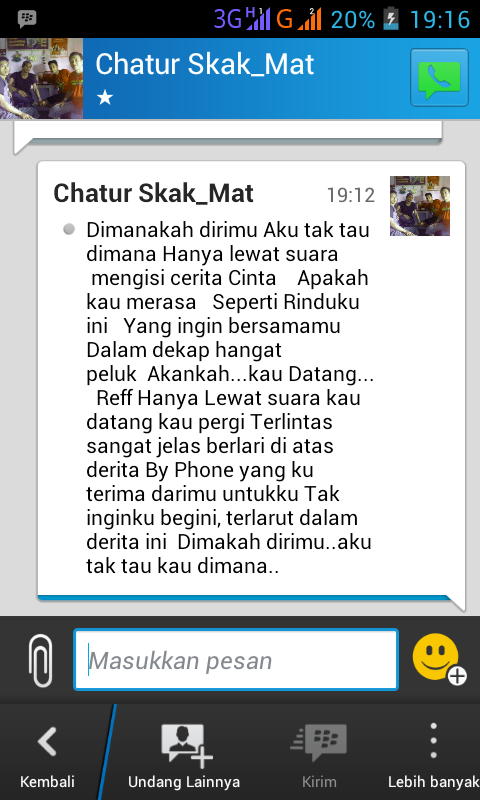 Lirik: <a href="/chaturskakmat/">Chatur Skak_Mat</a>  :)