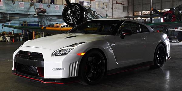 Nissan's tweet image. When flying isn't fast enough. The #Nissan #GTR #NISMO, fueled by passion without a redline: gtrnissan.com