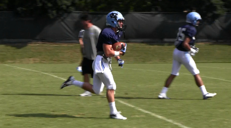 Here's footage of the wide receiver group from this morning's football practice -->  insideca.ro/zYsGs