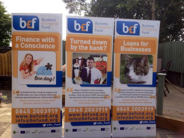 BE_Fund's tweet photo. Our new banners by @BeverleyShutak @NunuCreative Thank you! They are all up in our office already! http://t.co/qK4hbCyKPZ