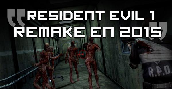 MartiusFR's tweet photo. #ResidentEvilremake début 2015 ! - http://t.co/528engeiIy http://t.co/Uy1xPg2VqD