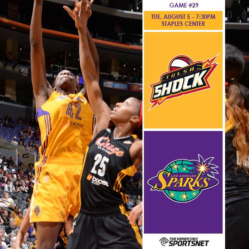 LASparks's tweet photo. GAME DAY! Shock vs. Sparks tonight at 7:30pm at STAPLES Center. #EXPECTcompetition Buy Tix: http://t.co/lgqdub9GAr http://t.co/7677vOIVqW