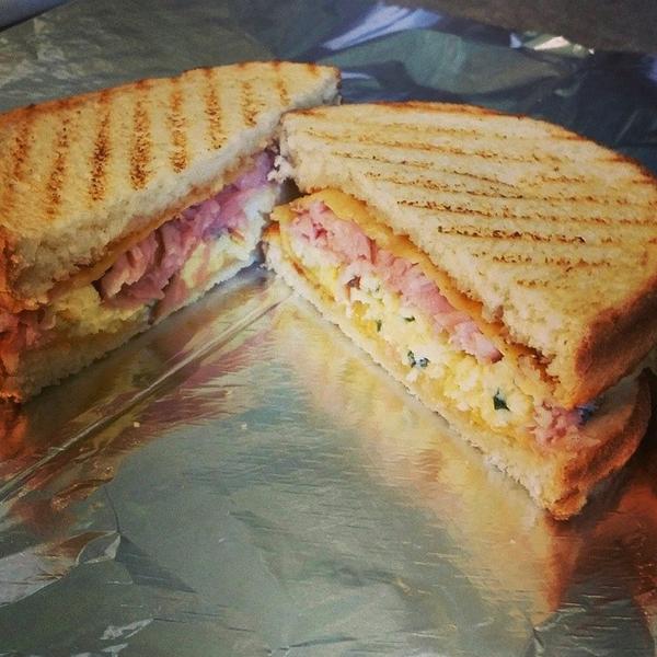 HavaJavaIdaho's tweet image. Join us for breakfast and try our Ham, Egg and Cheese Panini