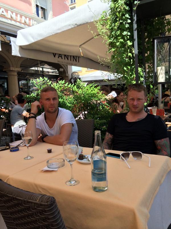 Linus, som ni ser sprudlande glad..