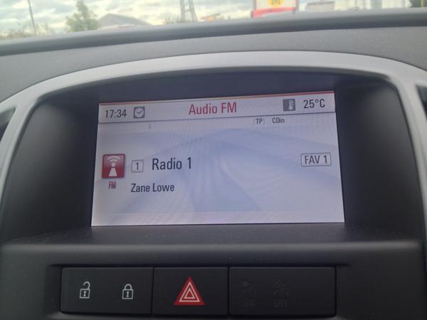 Forsur3's tweet photo. @BBCR1 according to my car Zane has been on air for the last week non stop?! he currently sounds very similar to Greg http://t.co/UofY1kMcS3