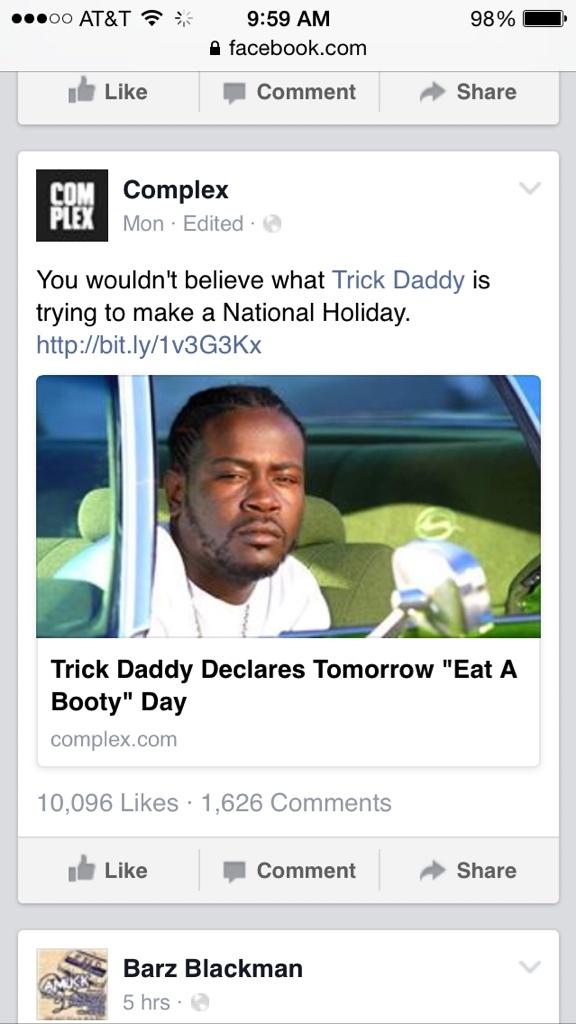 Happy birthday cuh .. trick daddy is celebrating today too lol 