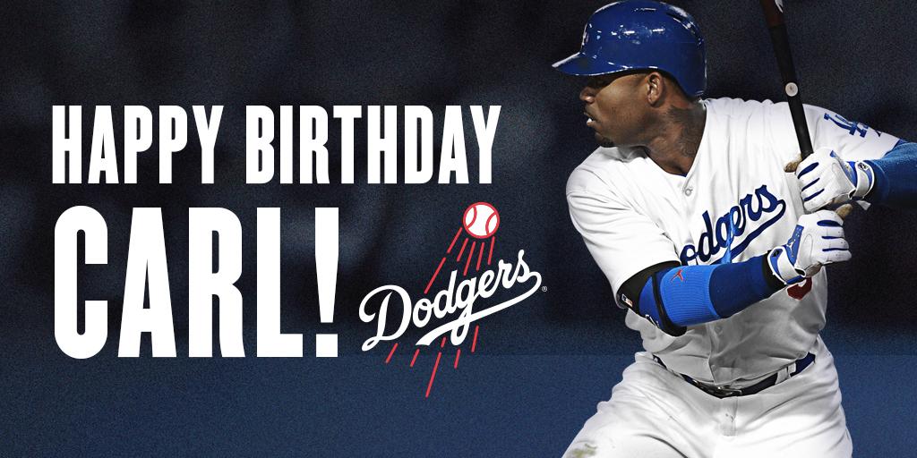 Join the Dodgers in wishing Carl Crawford a happy birthday ... 