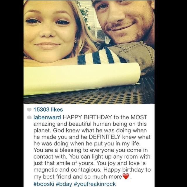 OMF this is such a sweet happy birthday wish to  Shes lucky for having you. 