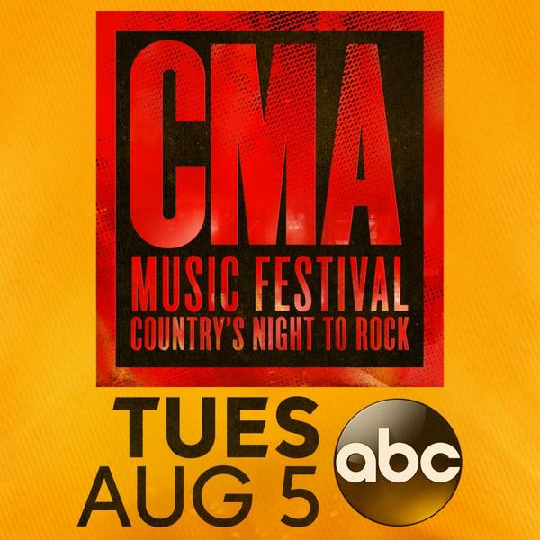 Tonight is the night! Be sure to tune in on ABC at 8|7c. #CMAfest