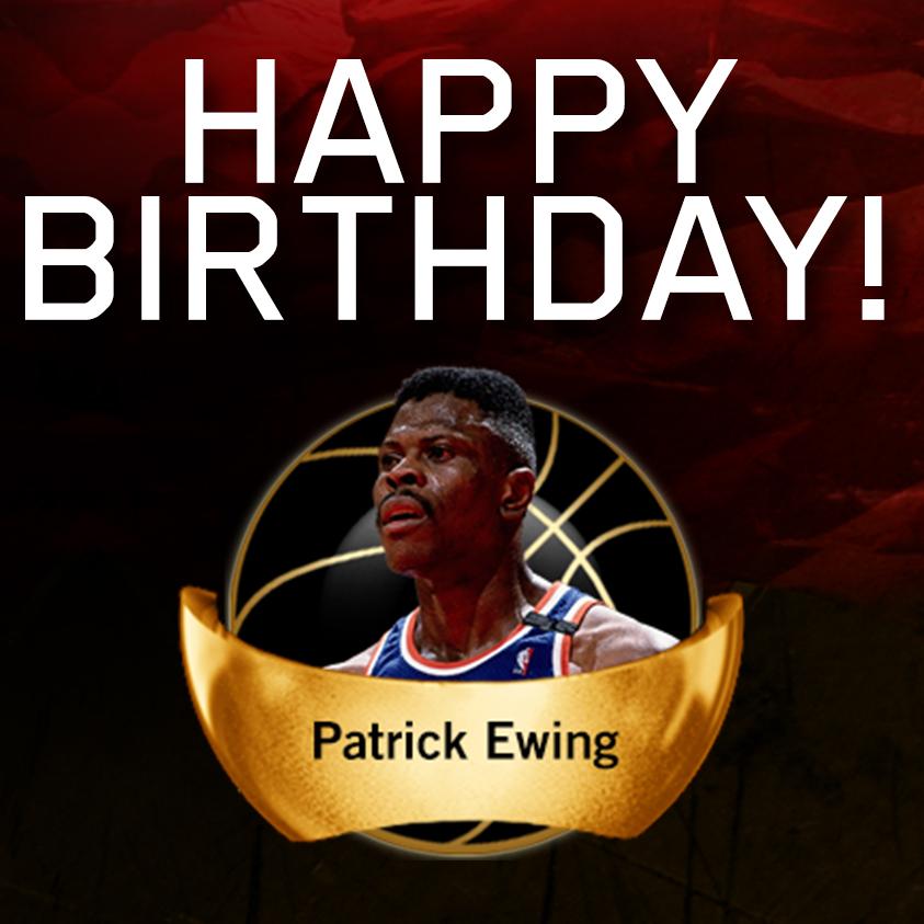 Happy birthday Patrick Ewing! Go dominate with the legend in LIVE Ultimate Team! 